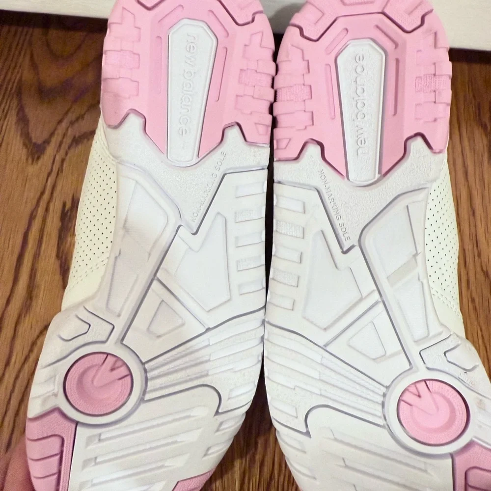 🎁New Balance Women’s 550 "Bubblegum" White Pink Barbie | BBW550BD Size 6.5 NWOB - Picture 3 of 10